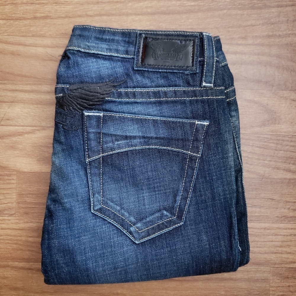ROBINS JEANS WOMENS BENSON SKINNY #SPAC8891 SZ 26